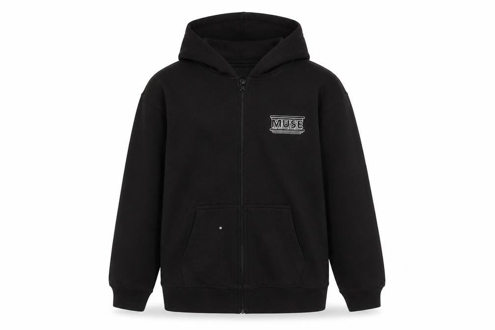Just Hoods Unisex Kids Black XL Hoodie Jacket