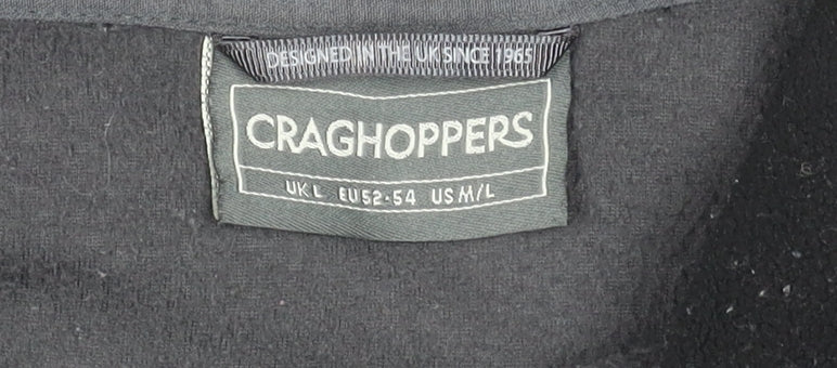 Craghoppers Men's Black Pullover Sweatshirt L