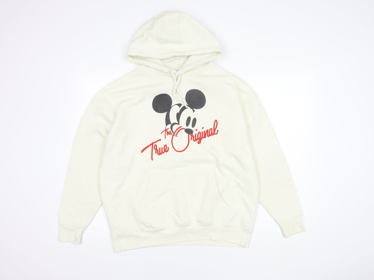 Disney Unisex XS White Mickey Mouse Hoodie