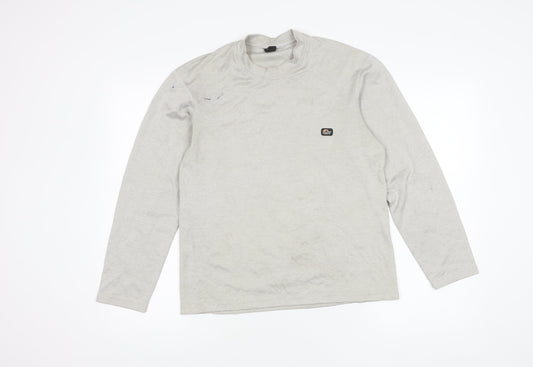 Lowe Alpine Men's Grey Long Sleeve T-Shirt Medium