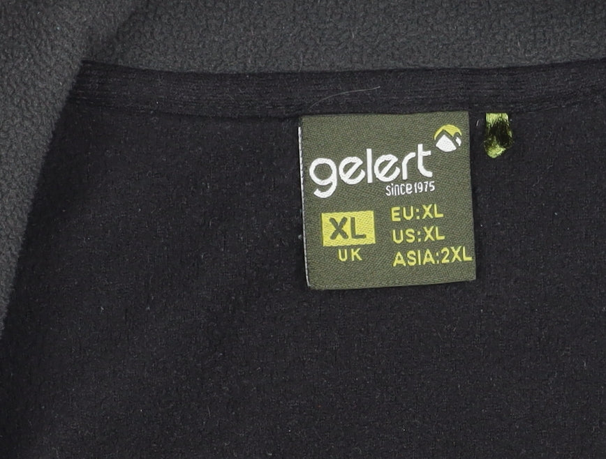 Gelert Men's Black XL Fleece Jacket
