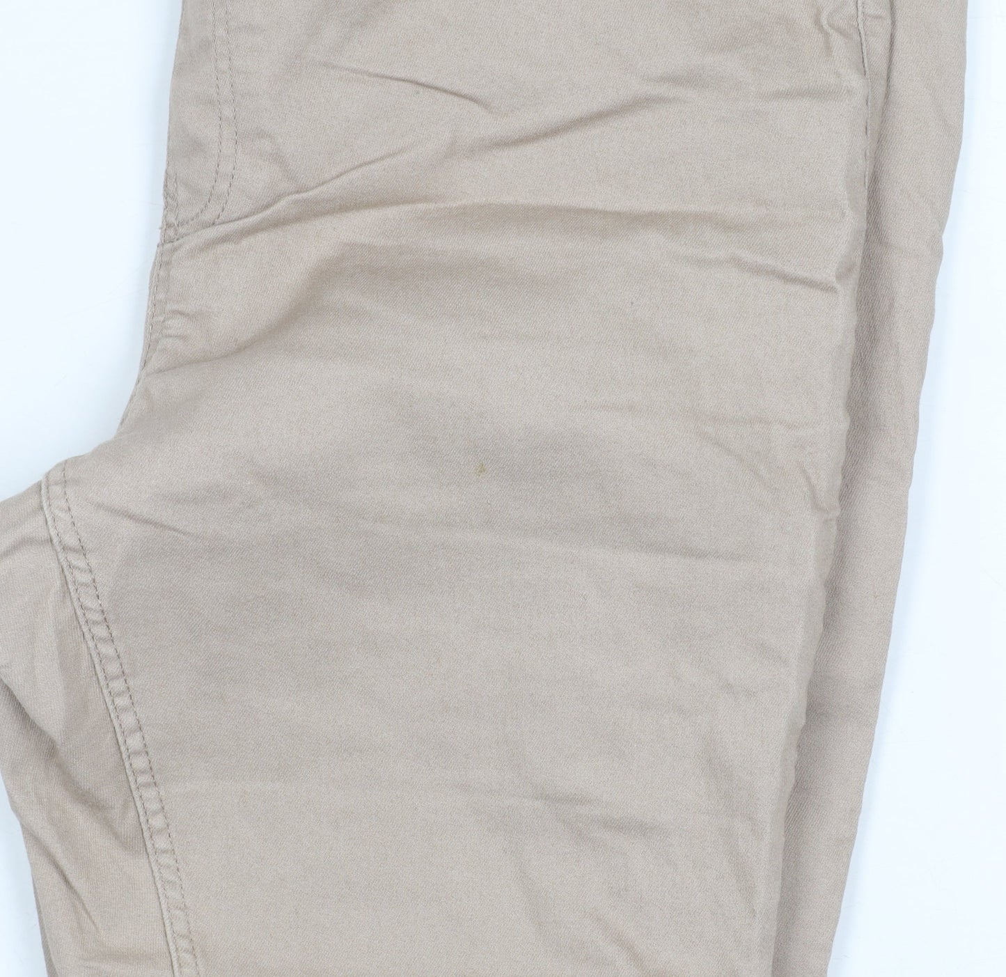 H&M Women's Beige Jeans Size 14
