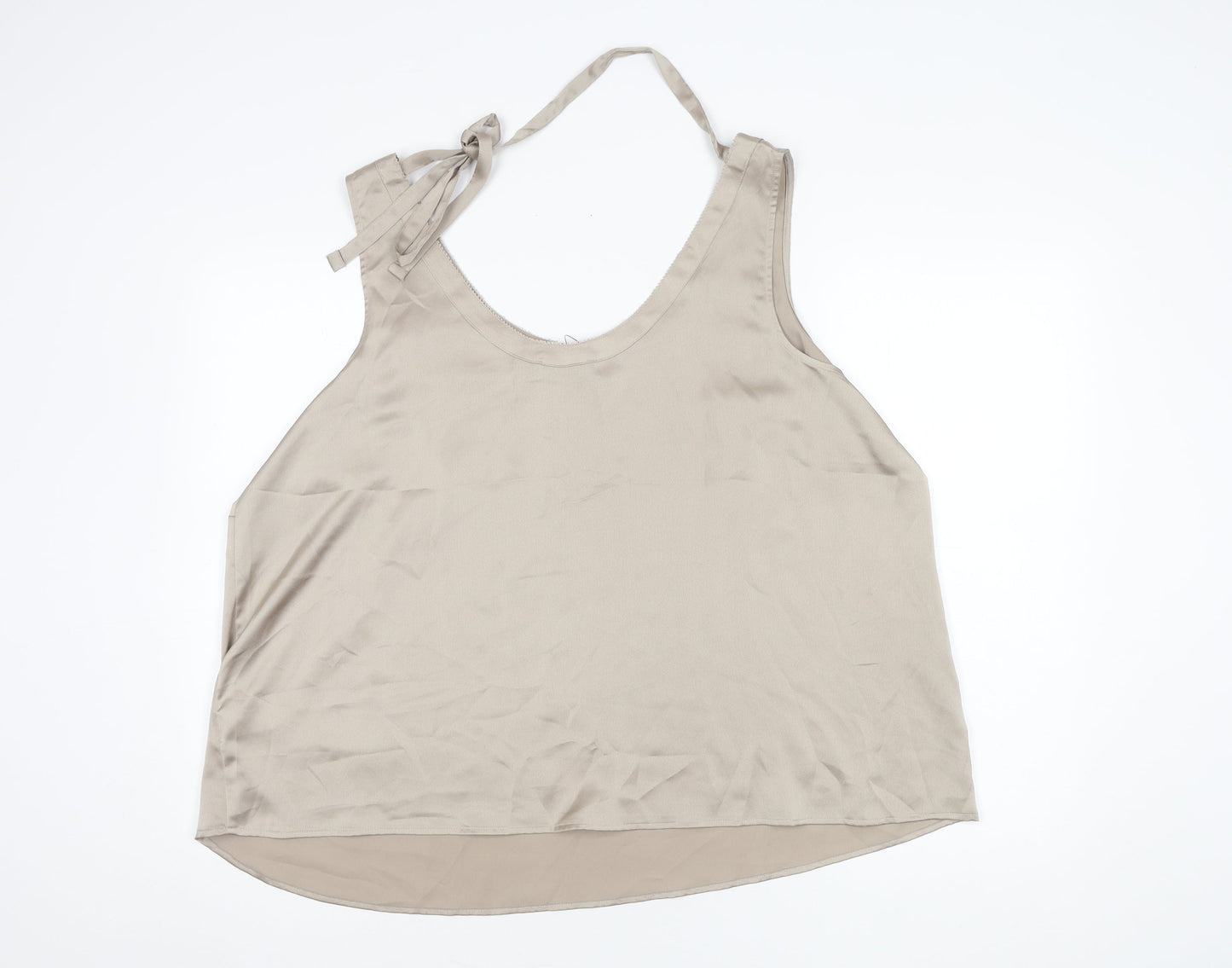 Marks and Spencer Beige Women's Tank Top Size 22
