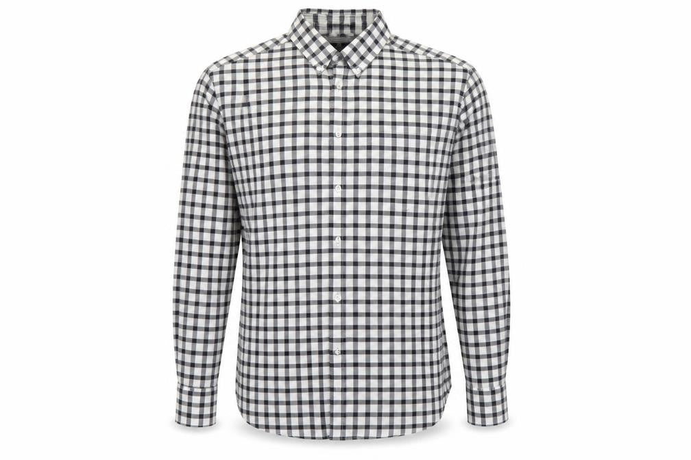 Marks and Spencer Men's Check Shirt L - Casual Style