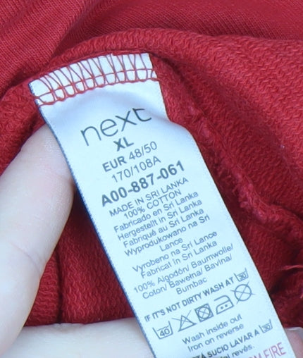 Next XL Men's Red Star Pullover Sweatshirt