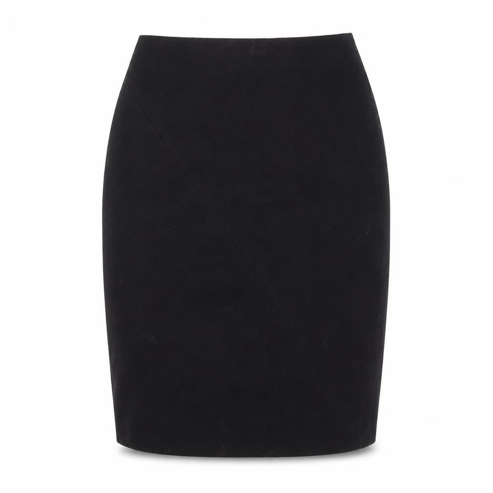Elegant Black Women's Pencil Skirt - Size 8, Workwear