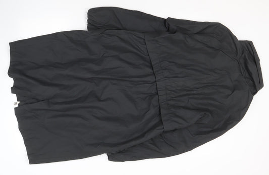 H&M Women's Black Long Jacket Size 12
