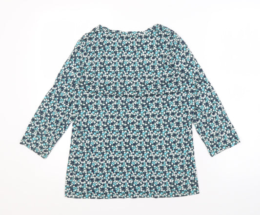 Laura Ashley Women's Multicoloured Floral Blouse, Size 12