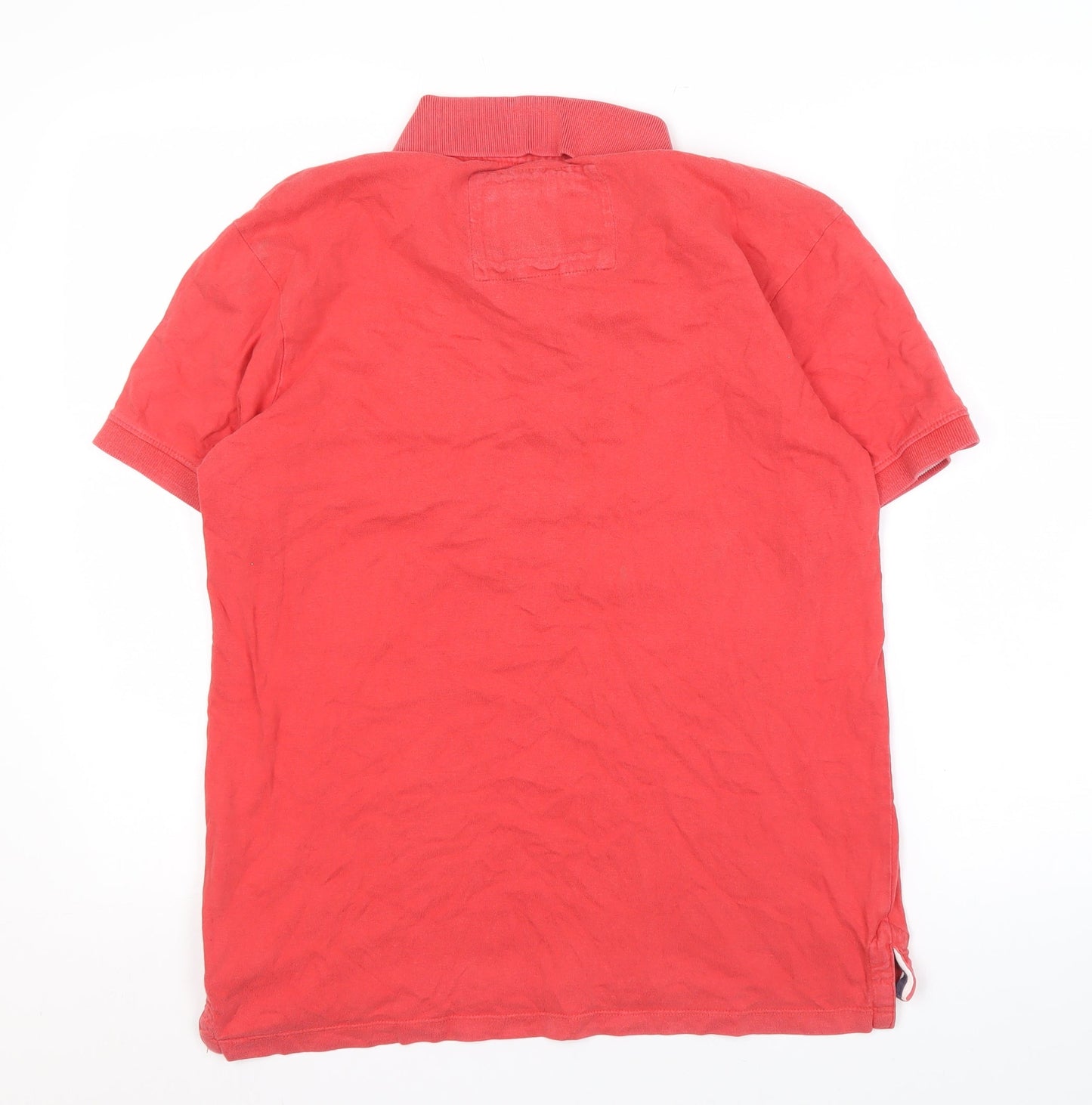 Jack & Jones Men's Red Polo Shirt M