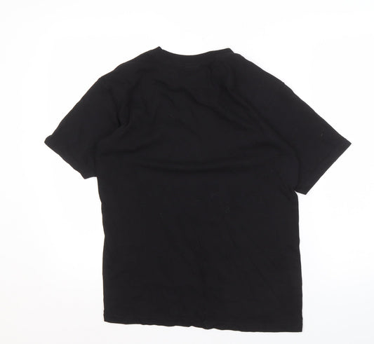Obey Men's Black S Logo T-Shirt