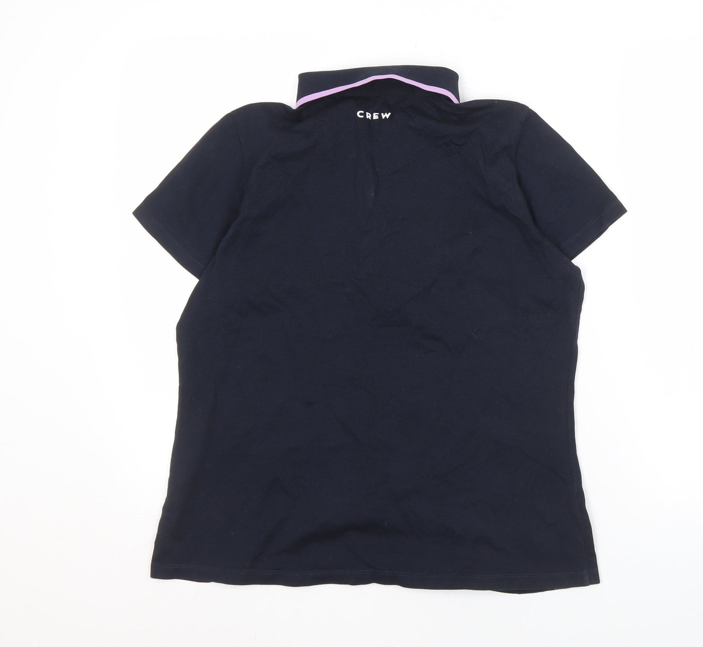 Crew Clothing Company Women's Blue Polo Shirt Size 14