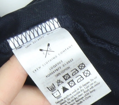 Crew Clothing Company Women's Blue Polo Shirt Size 14