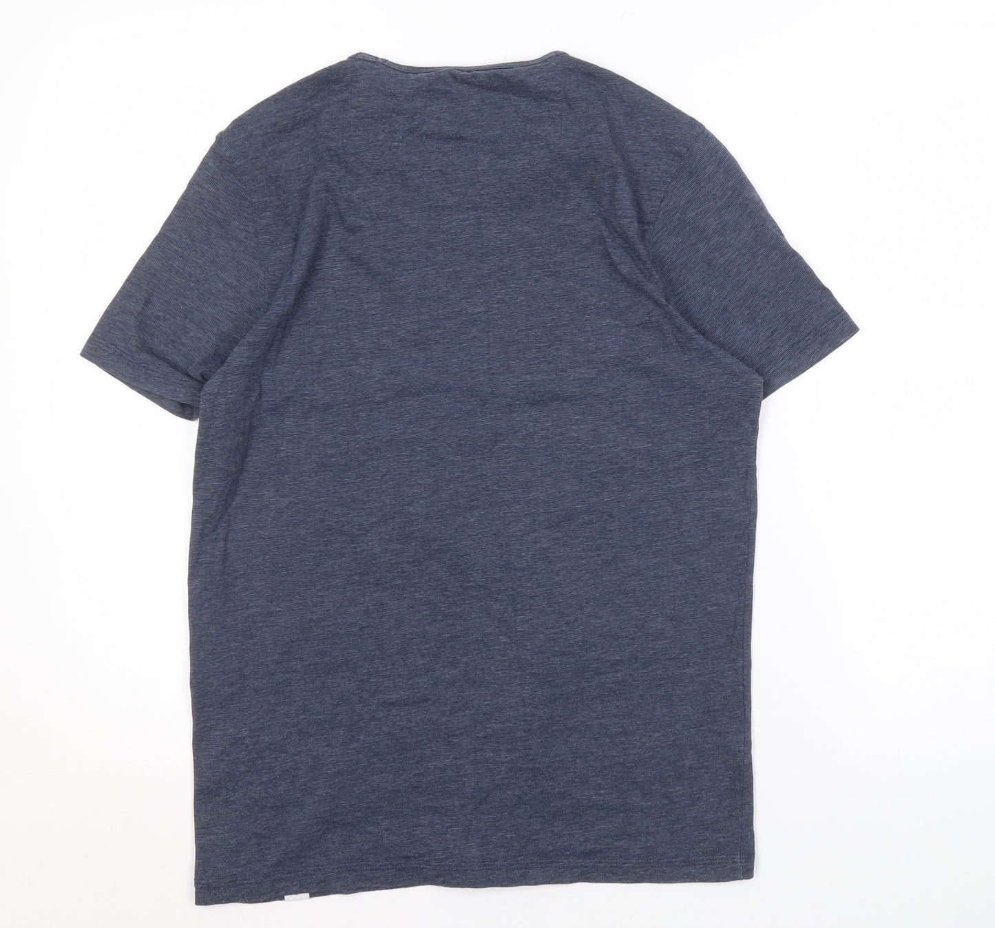 Jack & Jones Men's Blue Graphic Print T-Shirt M