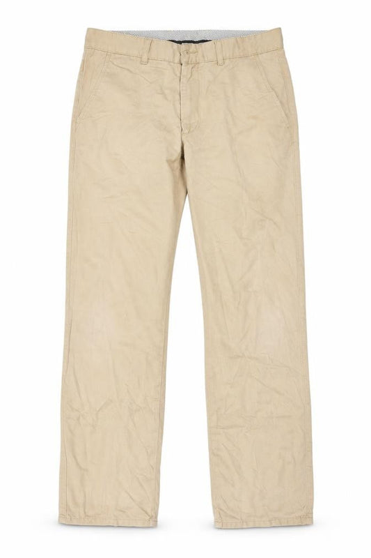 Jaeger Men's Beige Chino Trousers 32R - Regular Fit
