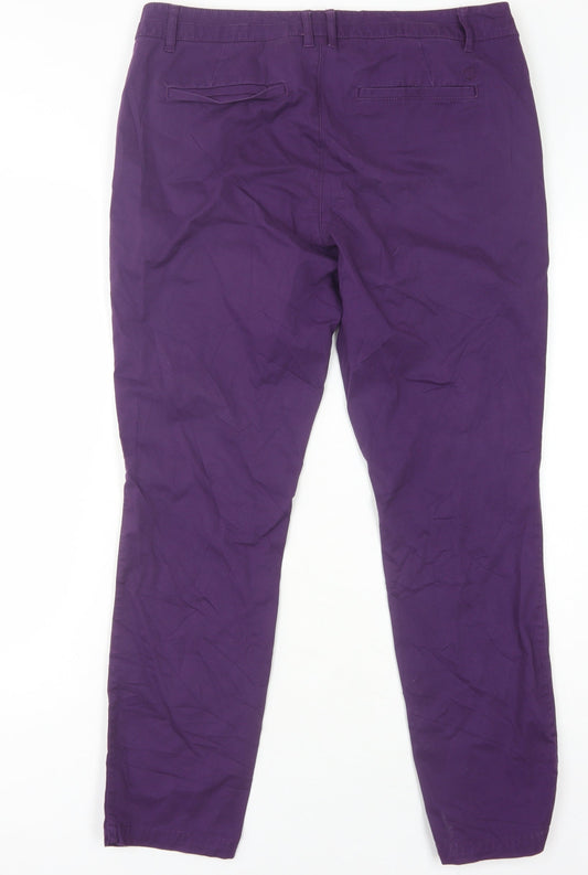 Timberland Women’s Purple Chino Trousers Size 12