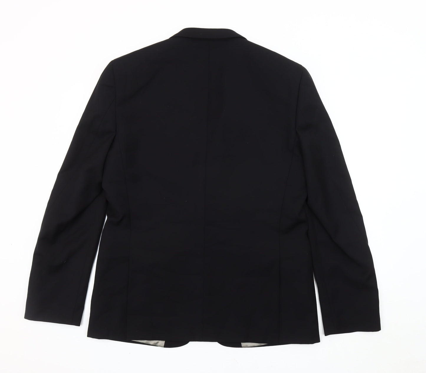 Topman Men's Black Blazer, Size 42, Formal Classic Jacket