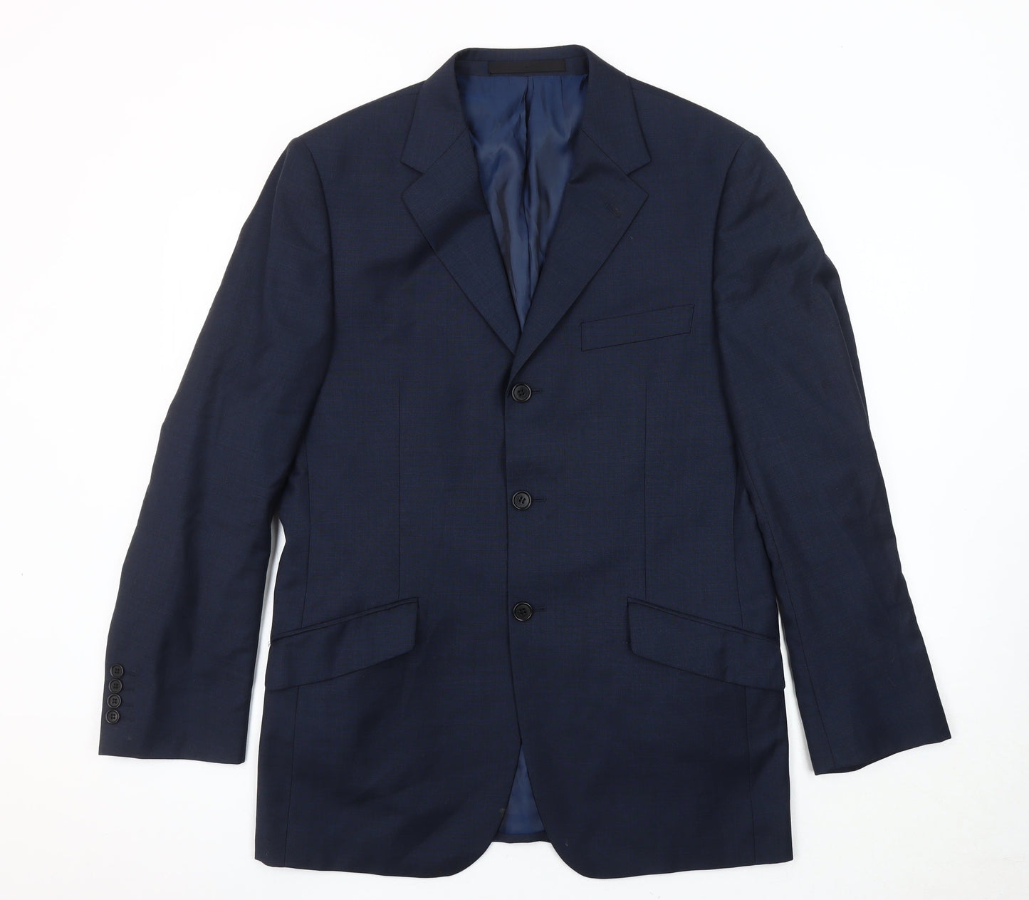 Marks and Spencer Men's Blue 40R Blazer Jacket