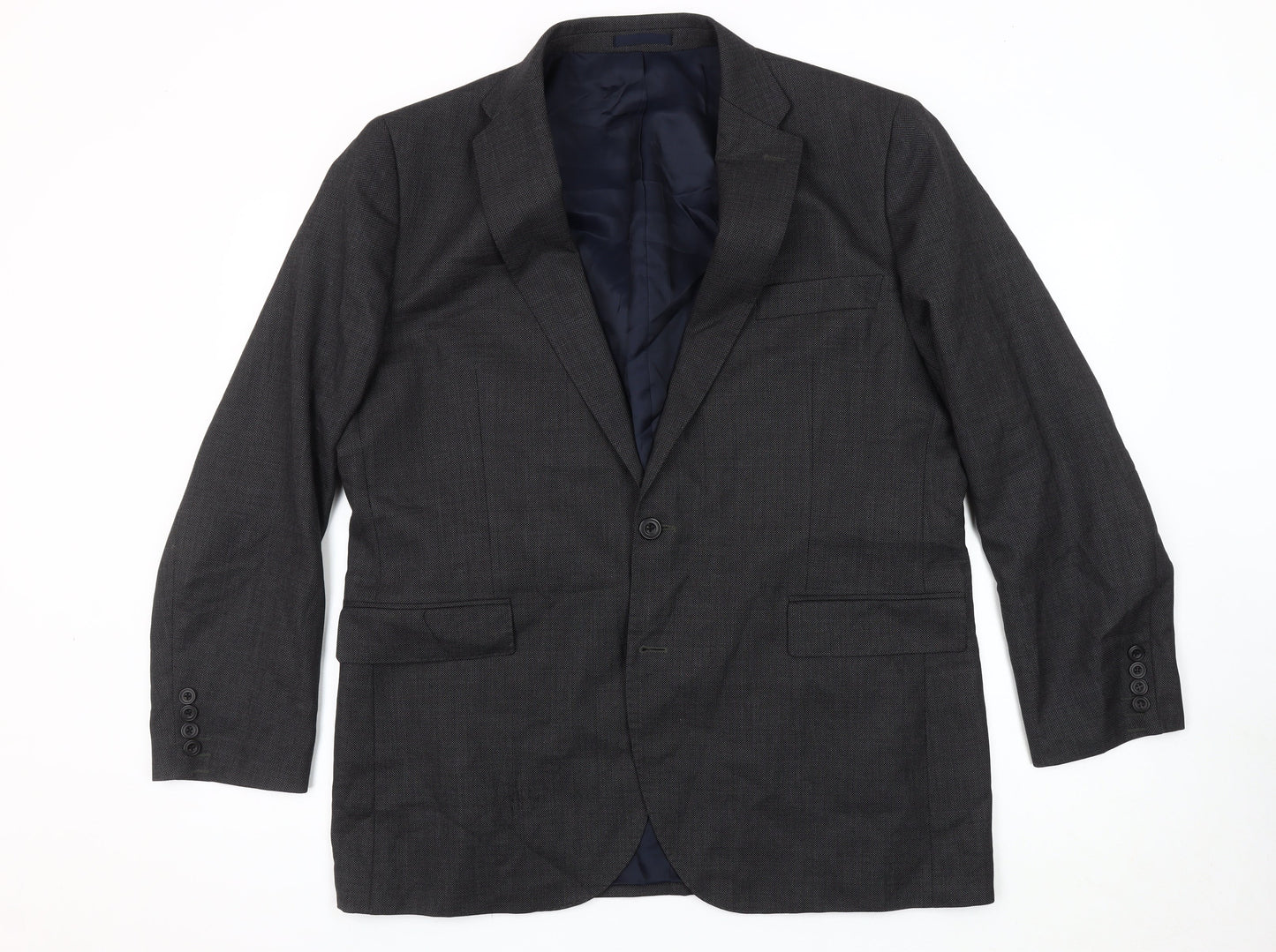 John Lewis & Partners Men's Grey Blazer 46 Regular