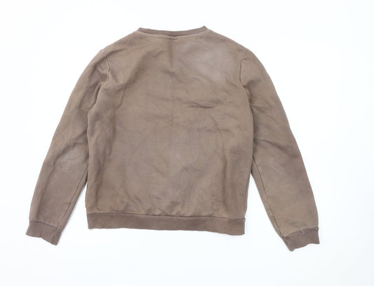 Disney Unisex Brown Pullover Sweatshirt - Size 10