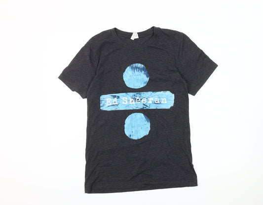 BELLA + CANVAS Ed Sheeran Music Men's Black Tee S