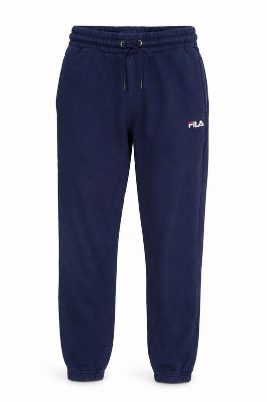 Fila Men's Blue Jogger Trousers, Size S, Elastic Waist