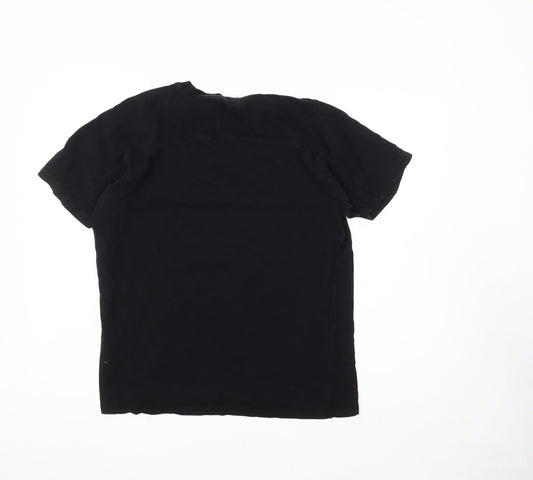 Gymshark Men's Black T-Shirt Medium Casual