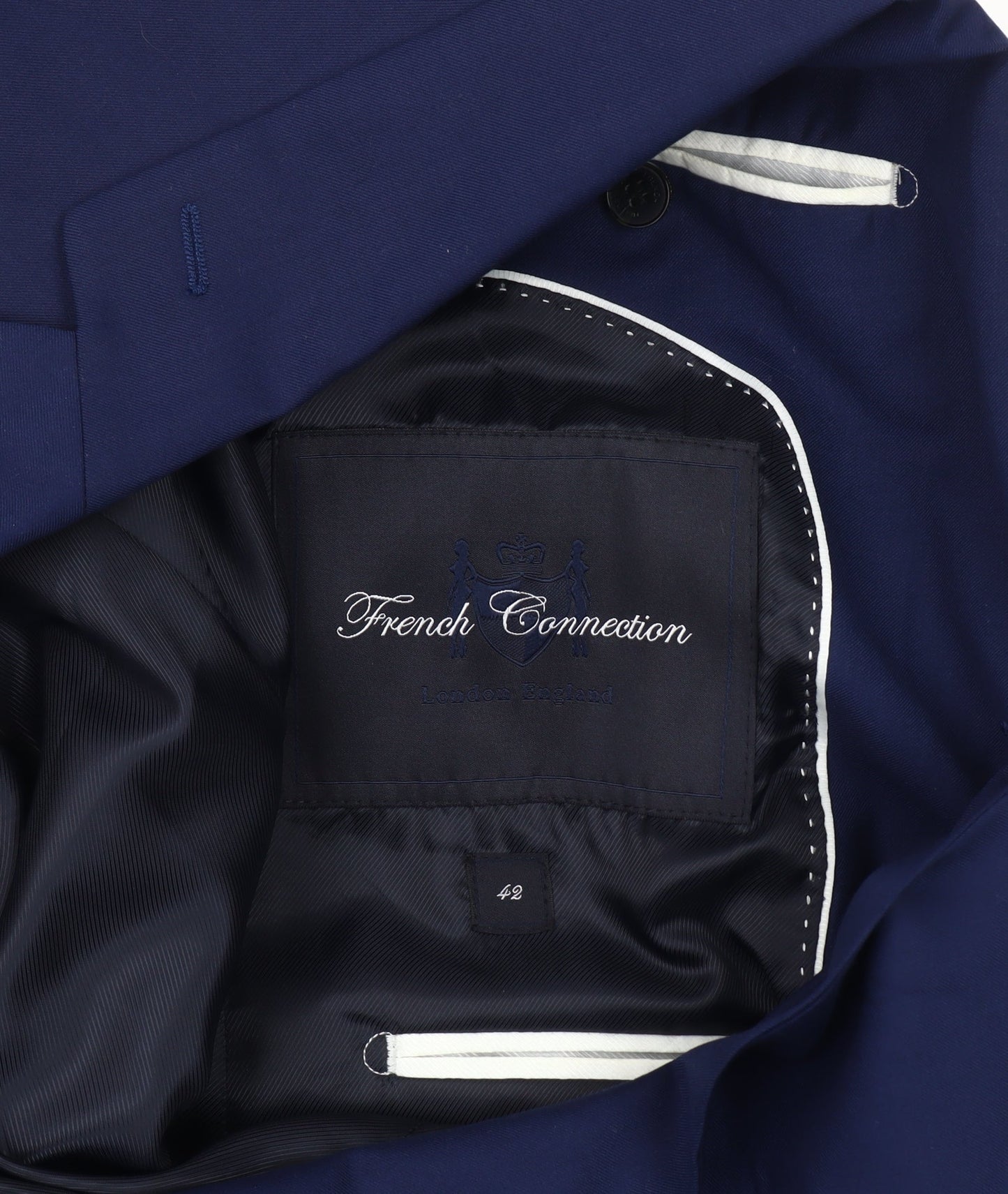 French Connection Men's Blue Jacket Size 42