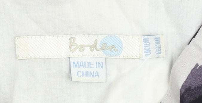 Boden Women's Multicoloured Sleeveless Sheath Dress Size 10