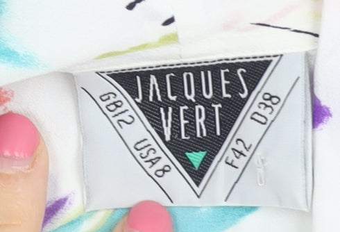 Jacques Vert Women's Multicoloured Floral Blouse Size 12
