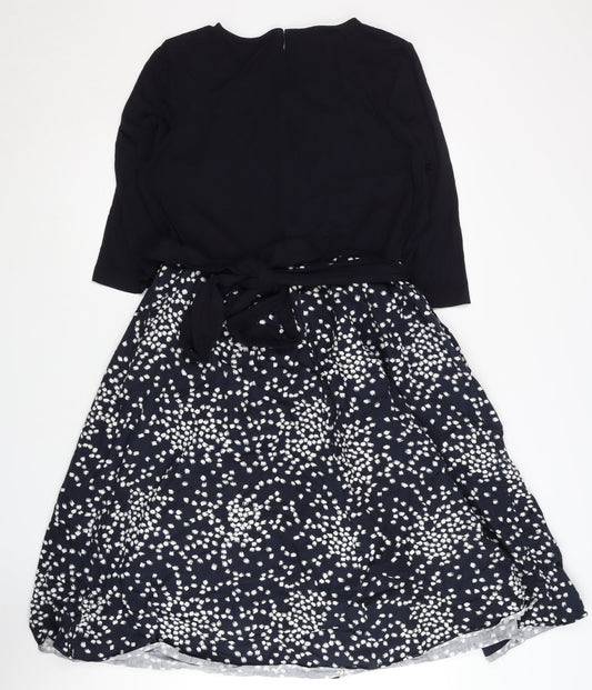 Hobbs Women's Multicoloured Floral Dress Size 16