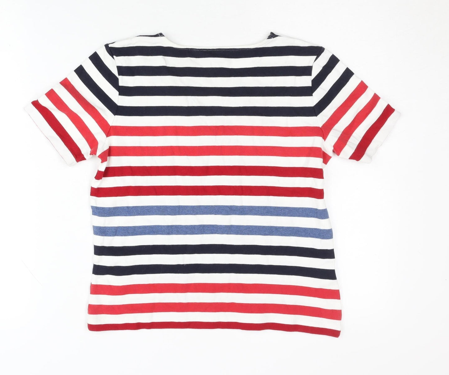 CC Petite Women's Multicoloured Striped T-Shirt S