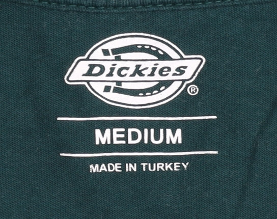 Dickies Men's Green Medium Short Sleeve T-Shirt