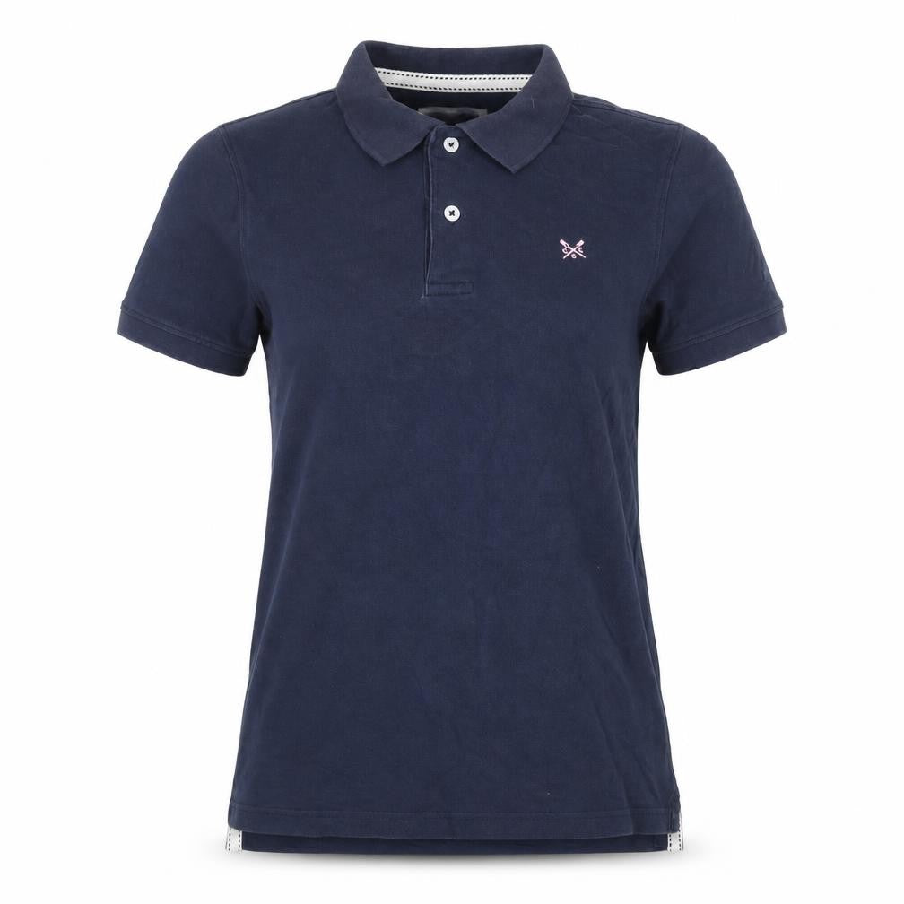 Crew Clothing Polo Shirt Blue S Unisex Adults