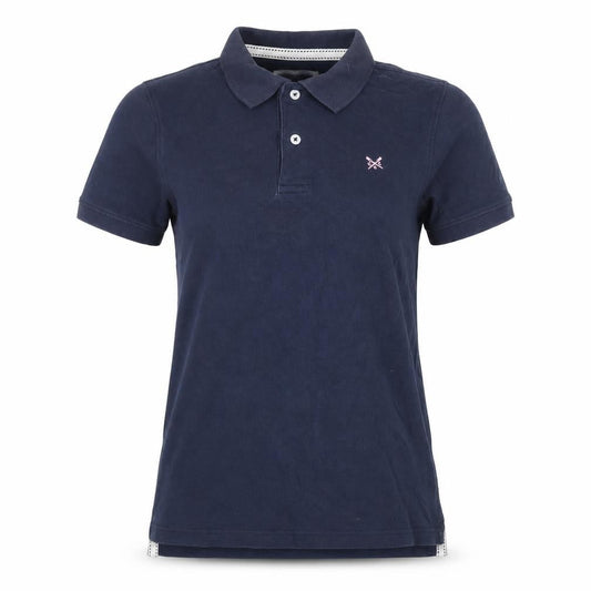 Crew Womens Clothing Polo Shirt Blue S