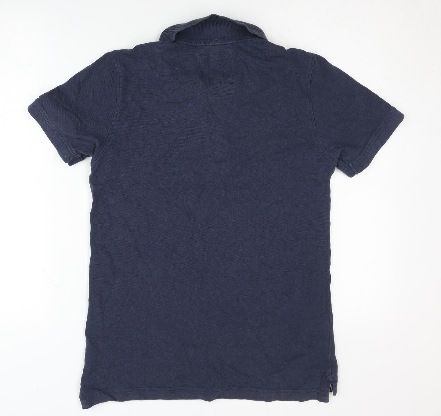 Crew Clothing Company Polo Shirt Blue S Unisex Adults