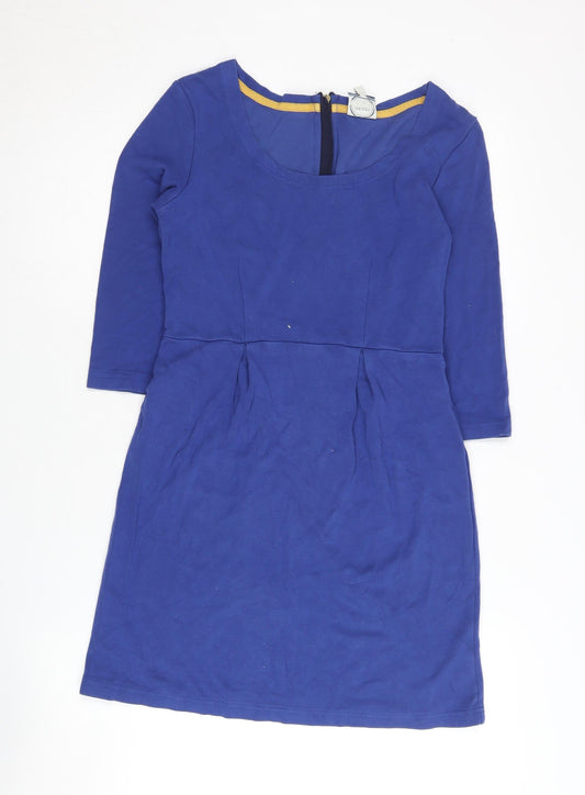 Joules Women's Blue Sheath Dress Size 8 for Elegant Style