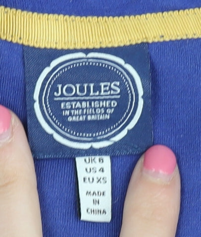 Joules Women's Blue Sheath Dress Size 8 for Elegant Style
