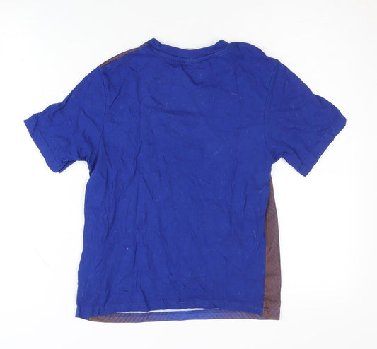 FCB Boys Blue Graphic T-Shirt 10-11 Years
