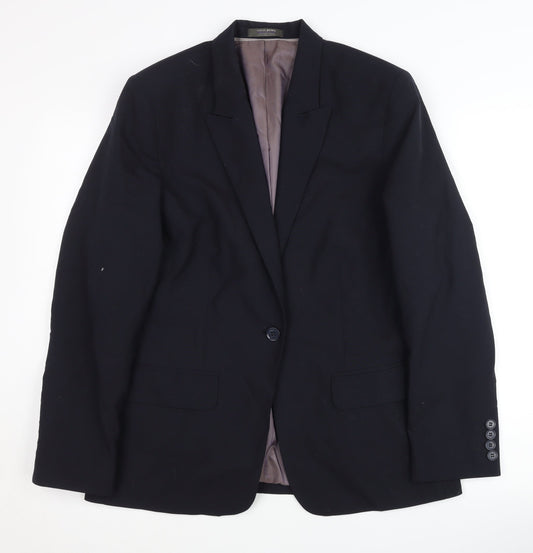 Simon Jersey Women's Black Suit Jacket Size 12