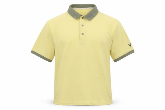 Lyle & Scott Men's Yellow Polo Shirt S Golf Casual