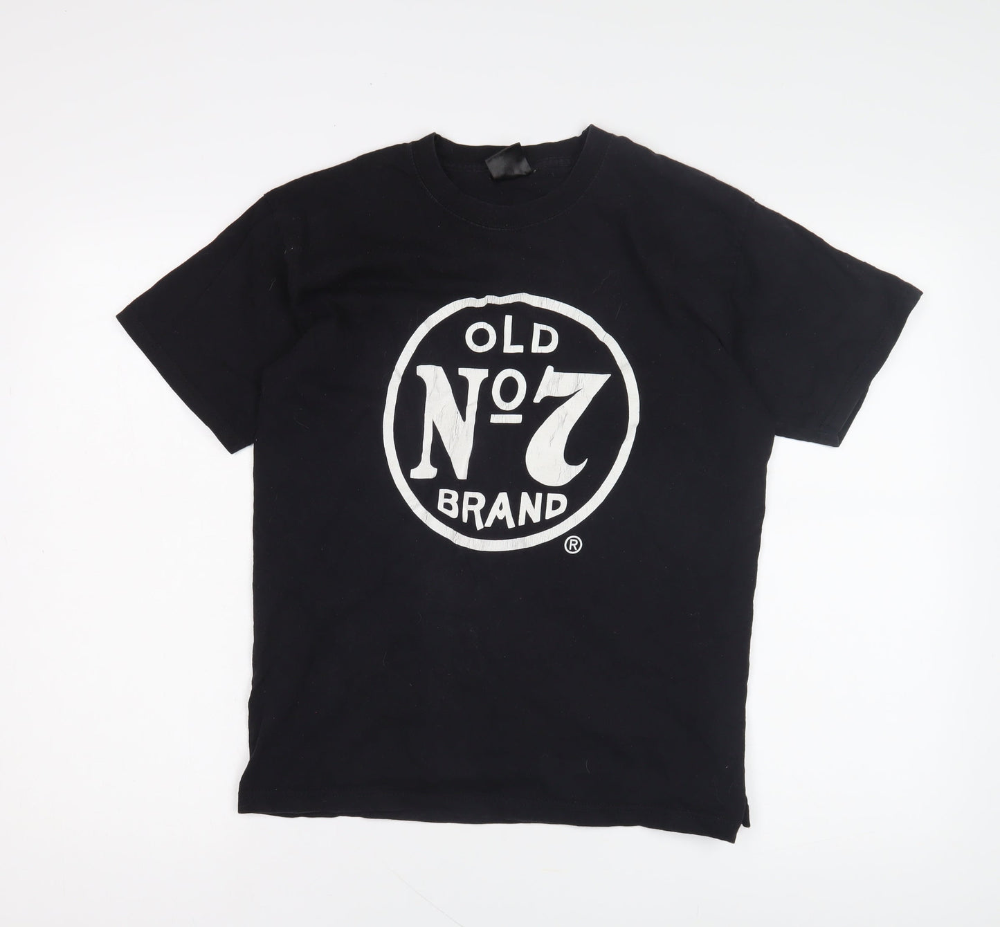 Jack Daniel's Black T-Shirt, M, Unisex Fit, Short Sleeve