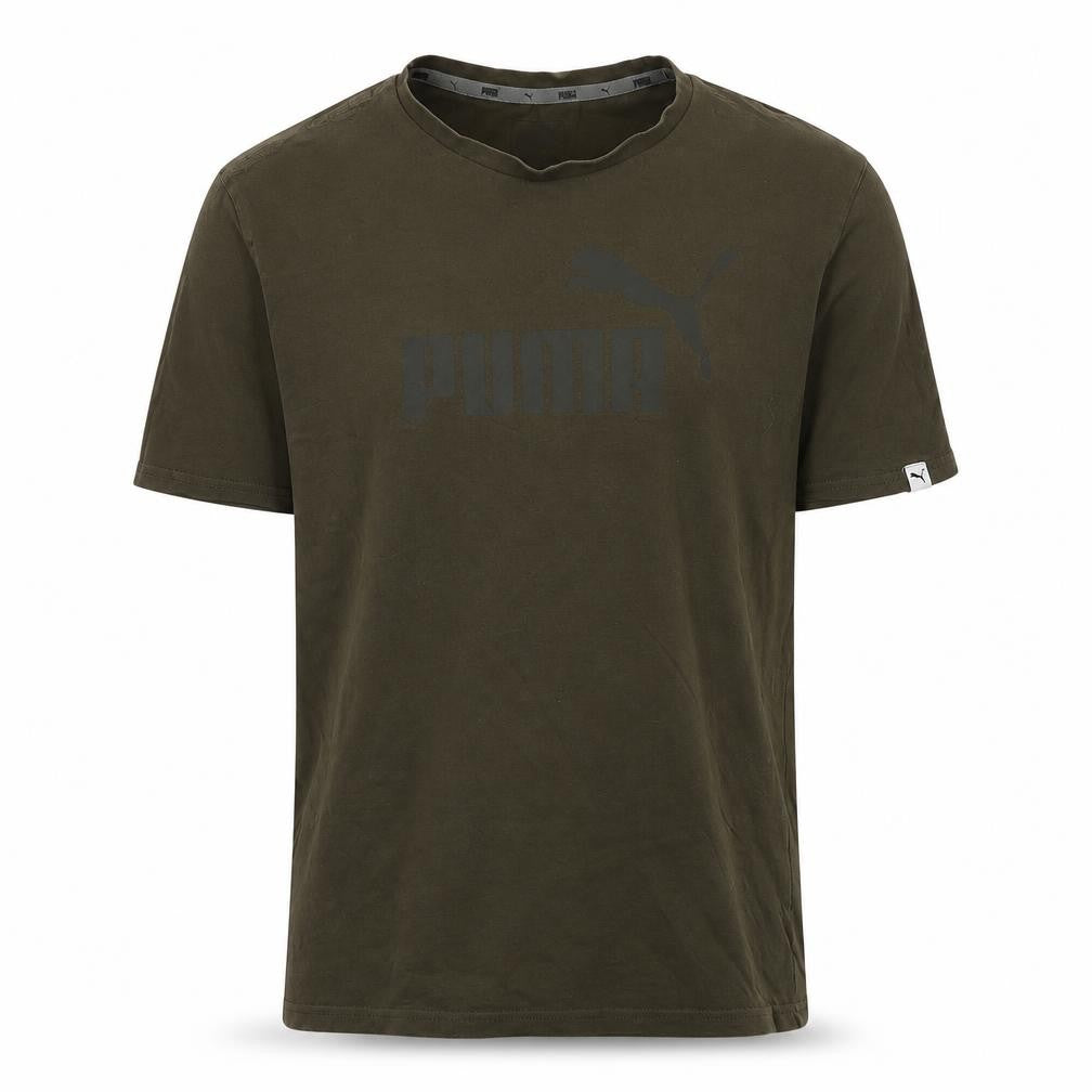 Mens UK Size XS PUMA Green  Cotton T-Shirt