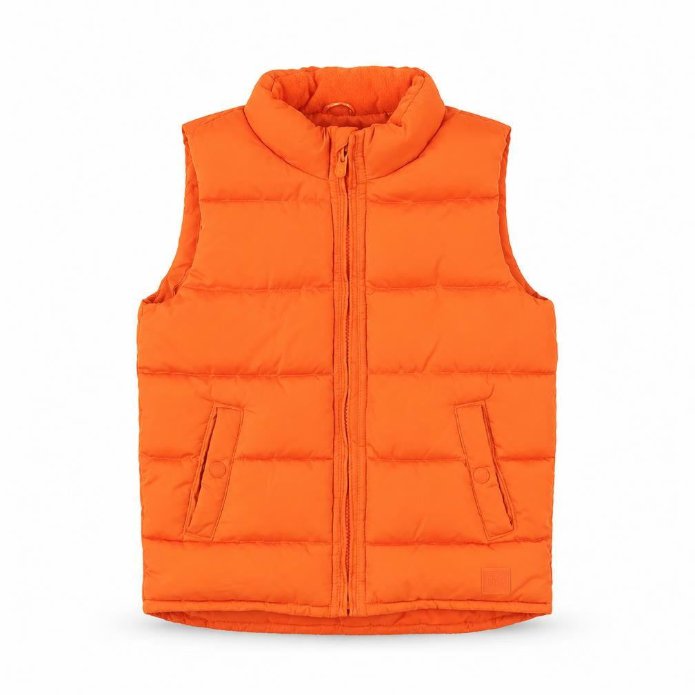 Gap Boys Orange Puffer Jacket 5 Years Polyester