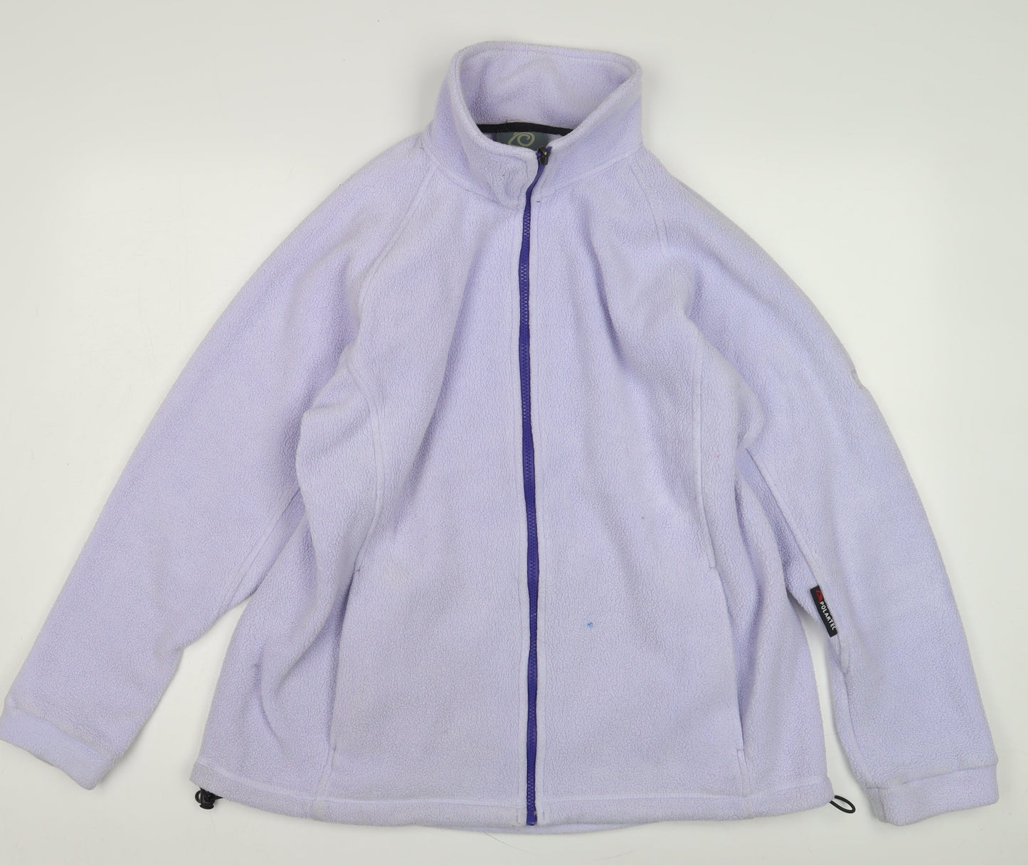 Craghoppers Women's Purple Fleece Jacket Size 14