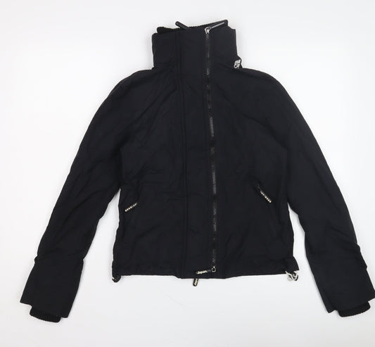 Superdry Women's Black Windbreaker Jacket S