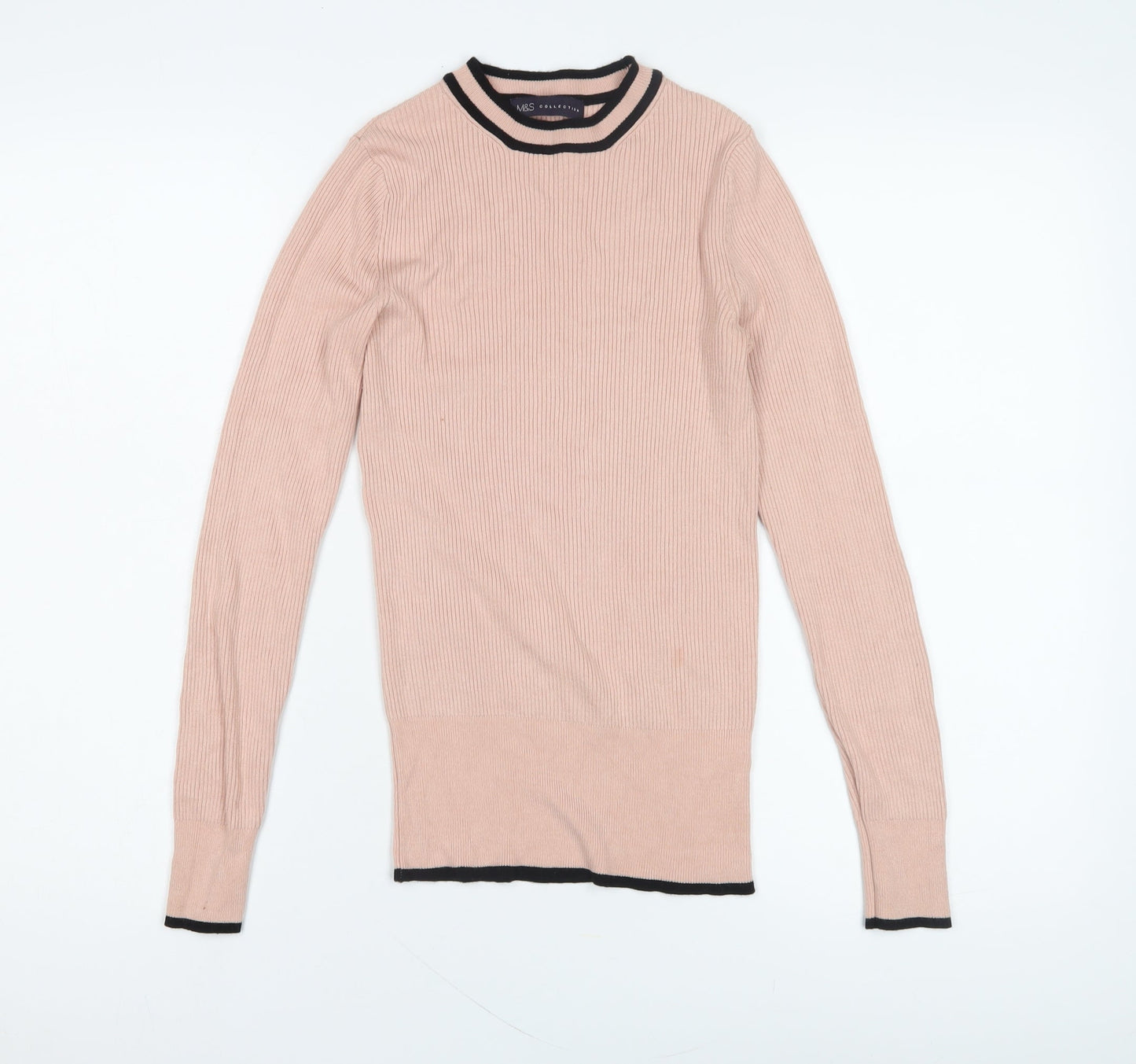 Marks and Spencer Women's Pink Pullover Jumper Size 8