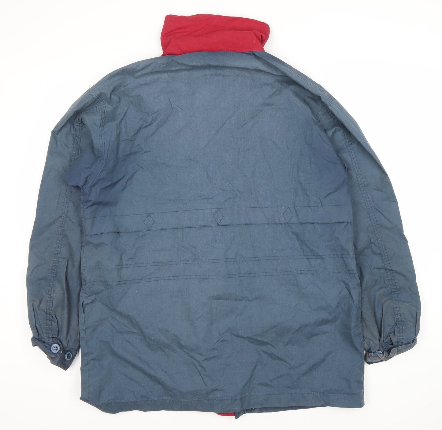 Lord Anthony Men's Blue Jacket Size S Stand-Up Collar