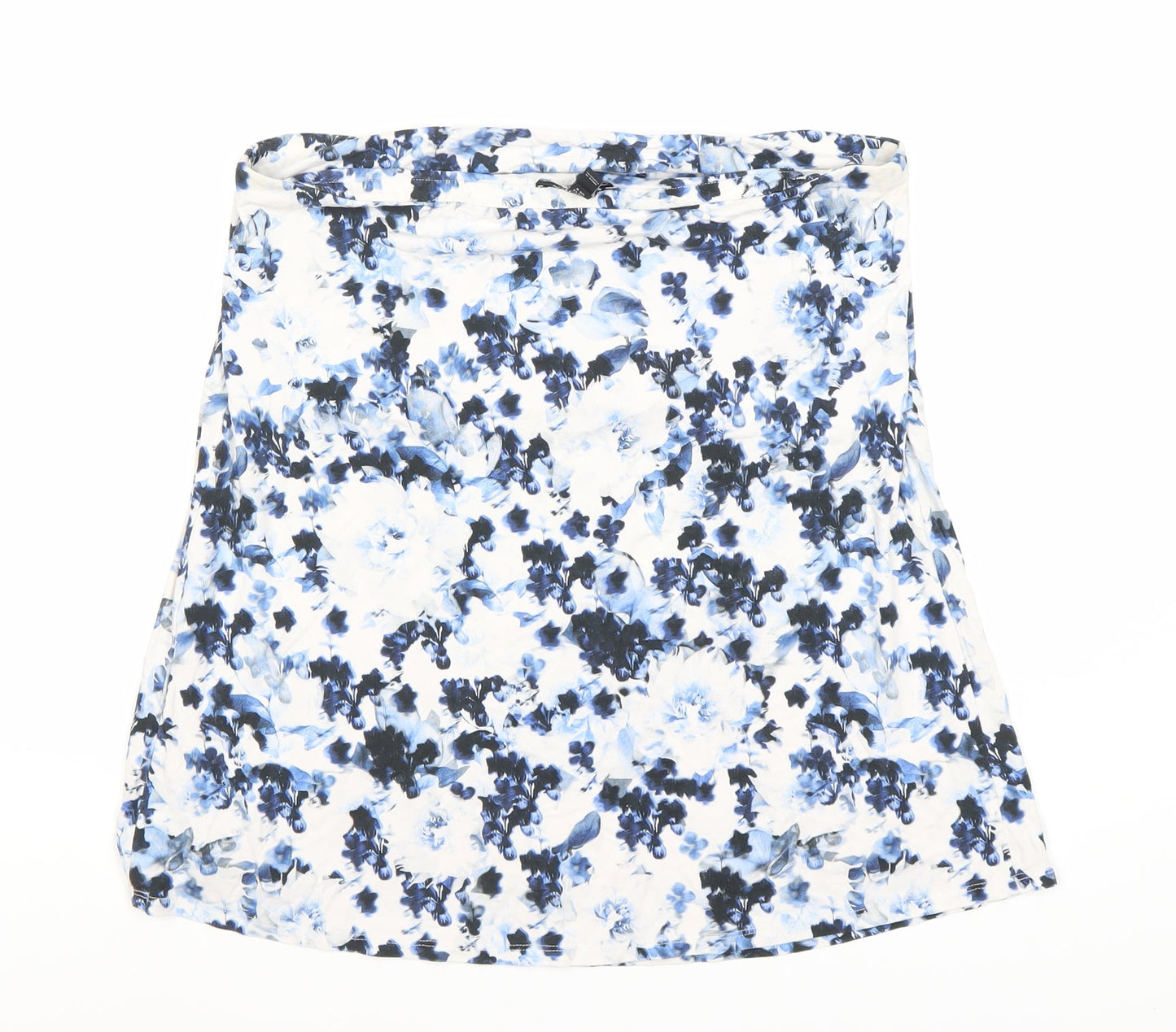BAUKJEN Women's Blue Floral Top Size 12