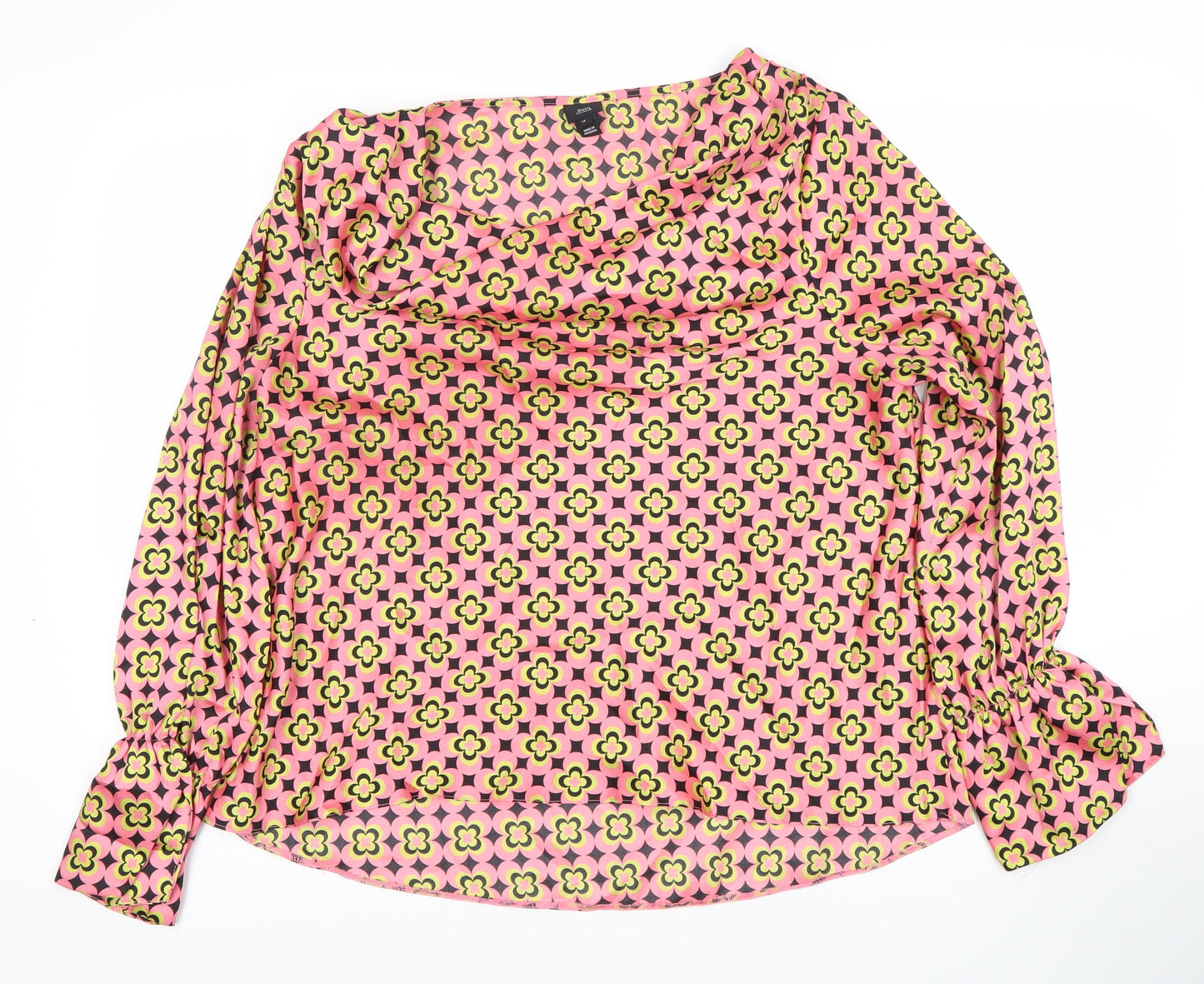 River Island Women's Multicoloured Floral Blouse