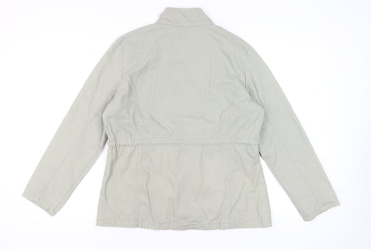 Atlas for Women Grey Embroidered Jacket Size 12